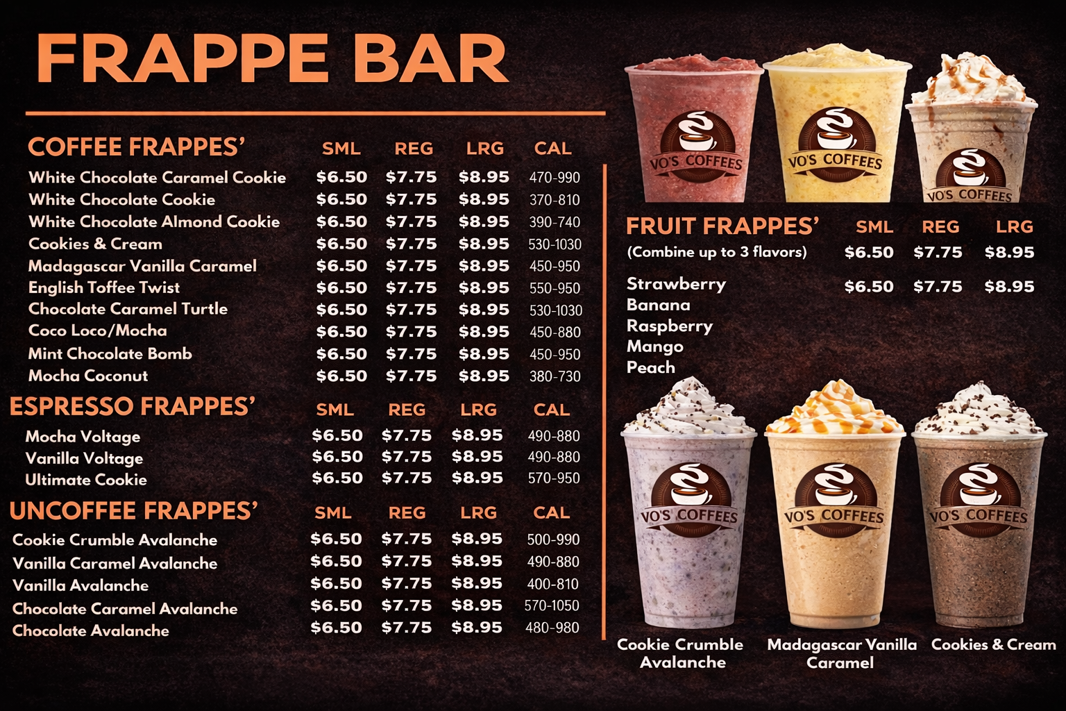 Menu Card 2